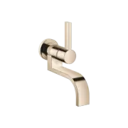 Dornbracht MEM Wall-mounted single-lever basin mixer w.out pop-up waste Champagn