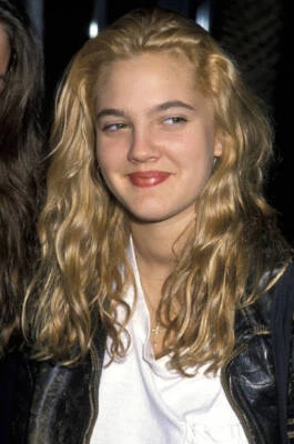 Drew Barrymore at Crosby, Stills, Nash & Young Fundraiser at - 1990 Old Photo