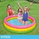 【INTEX】圓型三環游泳池147x33cm(275L) 適用2歲+ (57422NP) (10折)