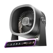 Air Circulation Fan Portable Ventilator Digital Display Electric Desktop Fan