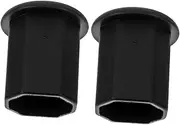 Kisangel Replacement Cap for Hockey Sticks Hockey Stick End Cover Octagonal Tail Cover Protective End Cap Easy Install