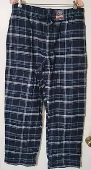 St Johns's Bay Cotton PJ Bottoms Mens Navy/Plaid