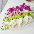 Artificial Silk Butterfly Orchid DIY Craft Fake Plant Flower Home Decoration