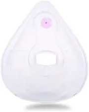 Oddent Universal Mask Adult Silicone Face Mask Compatible with Universal-Chamber Has Exhalation Valve - The chamber and mask are designed to increase the lung reservoir.