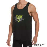 在飛比找momo購物網優惠-【NIKE 耐吉】SWIM 背心 男款 運動 黑 NESSC