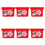 90pc Omo 3-In-1 Laundry Detergent Capsules Sakura Blossom Front & Top Loader