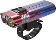 Scooter Headlight, USB Rechargeable Mountain Bicycles Headlamp, 2000mAh Bright Bicycles Headlight, Water Resistant 4 Modes Headlamp for Cycling Safety