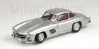 MINICHAMPS 1955 Mercedes 300SL W198 GULLWING Silver w/Red interior 1:18*New-RARE