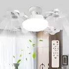 E27 Drone Fan with LED Light Remote Control Hanging Fan Ceiling Fan (4 Heads) AU