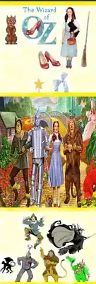 THE WIZARD OF OZ, FRIENDS CARTOON,FLOWER,BIRDS,DOGS,CAT,FAIRIES-UNIQUE Bookmarks