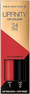 Max Factor Lipfinity Lip Colour Lipstick, 2-step Long Lasting, 4.2ml