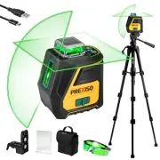PREXISO 360 Laser Level With Tripod - IP54 Rechargeable Wide Angle Vertical Line