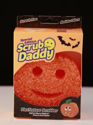 New Scrub Daddy Halloween Pumpkin Sponge Special Edition