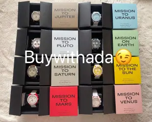 Omega x swatch 限量款😉手錶⌚️黑色/灰色🈶️ 現貨在台 $📩