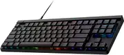 Logitech G515 TKL Wired Low Profile Gaming Keyboard, Fully Customisable RGB, Double-Shot PBT Keycaps, Tactile/Brown Switches