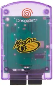 DC Memory Card Madcatz (Random Assorted Color) -Sega Dreamcast