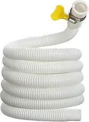 Universal Drain Hose for Washing Machine Easy Install Washing Machine Drain Hose Extension Washing Machine Inlet Hose, 2 Meter