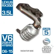 For LEXUS RX350 3.5L V6 2GR-FKE Manifold Cat Converter SCPMCV089