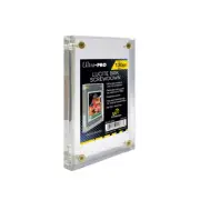 Ultra Pro UV PROTECTED Lucite Brik Screwdown 130pt RECESSED Slab Card Holder