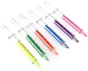 Veemoon 6pcs Highlighter Multicolor Colors Cool Yellow Cartoon Class Luminescent Colored Luminous Shape Green Highlighter Pen Orange Fluorescent Pens