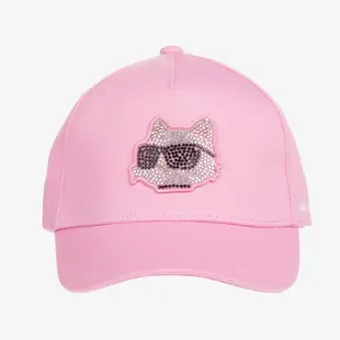 ✴Sparkle歐美精品✴ Karl Lagerfeld 卡爾貓咪水鑽棒球帽 帽子 遮陽帽 青年版 預購 保證真品