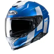 i71 Peka Blue Grey MC2SF Full Face Helmet