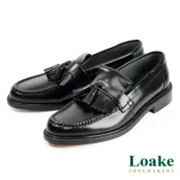 在飛比找momo購物網優惠-【Loake】流蘇造型配飾典雅樂福鞋 黑色(LK046-BL