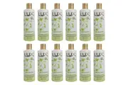 12PK Lux 250ml Shower Gel Bath Shower Soap Liquid Body Cleanser Silk Sensation