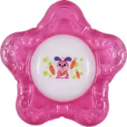 VBaby Silicone Rattle Baby Toy Soothers Water Filled Teether Age 3+ Months