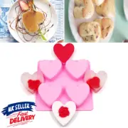 Candy Chocolate Fondant Baking Ice Mould Soap Cake Decor Heart Silicone Mold