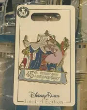 Disney Robin Hood 45th Anniversary Robin Hood And Marian Pin LE 2000 New In Hand