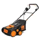 15 in. 13 Amp 2-in-1 Electric Dethatcher and Scarifier with Collection Bag