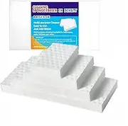 Magic Sponges Eraser,10 Pack Melamine Sponge in Bulk,2X Density,Long Lasting,Cleaning Sponge for Kitchen, Bathroom,Bathtub, Sink,Furniture, Wall Cleaner (White,3.93x2.36x0.79in)