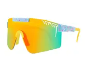 Outdoor Flat Top Sun Glasses TR90 C16 Frame Mirrored Lens Windproof Sport Polarized Sunglasses for Men UV400 Go Hiking