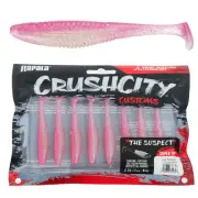 Rapala CrushCity The Suspect Softbait 2.75in Hot Pink Pearl Qty 8