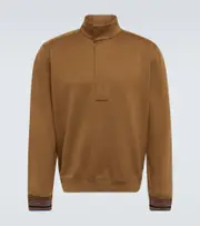 [Loro Piana] Loro Piana Whitney cotton and cashmere jersey sweatshirt AU 90 beige