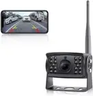 18IR leds wireless wifi reversing rear view ccd camera ip69 waterproof for truck