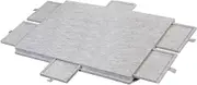 Jigsaw Board with Drawers for Home and Travel Gatherings, Light Gray L