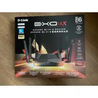 在飛比找蝦皮購物優惠-D-Link AX5400 wifi6 雙頻無線路由器