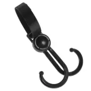 Double Hook Bag Mother Stroller Hanging Hooks Shopping Cart Hangers