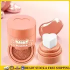 7 ML Cream Blush-Cheeky Stamp with Heart-shaped Applicator (06 Almond Peach) .