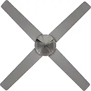 HPM Inspire 4 Blade Ceiling Fan Silver 1220mm