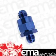 Aeroflow AF612-08 Check Valve Inline -8AN Blue / One Way Valve