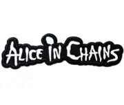 ALICE IN CHAINS Embroidered Patch Iron on Sew Badge Layne Staley Jerry Cantrell