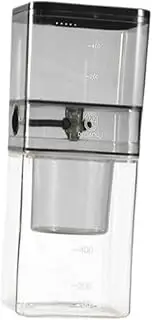 Ice Drip Coffee Maker,Cold Brew Maker Iced Coffee Pitcher,Sturdy,Coffee Pot Cold Drip,Iced Coffee Brewer for Camping,Home,Bar, Tea Color