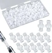 AIEX 60pcs Syringe Adapter, Female Luer Lock Connector Kit
