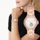 【Michael Kors】MK Mini-Camille 小鏤空晶鑽機械女錶-33mm 母親節禮物(MK9051)