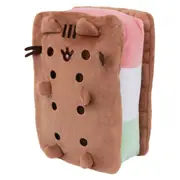 Gund Pusheen the Cat Neapolitan Ice Cream Sandwich Plush 22cm