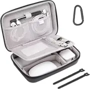 Electronic Organizer Travel Case for MacBook Power Adapter Magic Mouse & Pencil