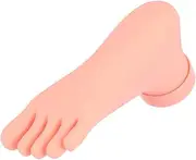 AUTSUPPL Nail Art Practice Model Foot Nail Model Real Skin Touch Manicure Pedicure Training Tool for Ladies Girls